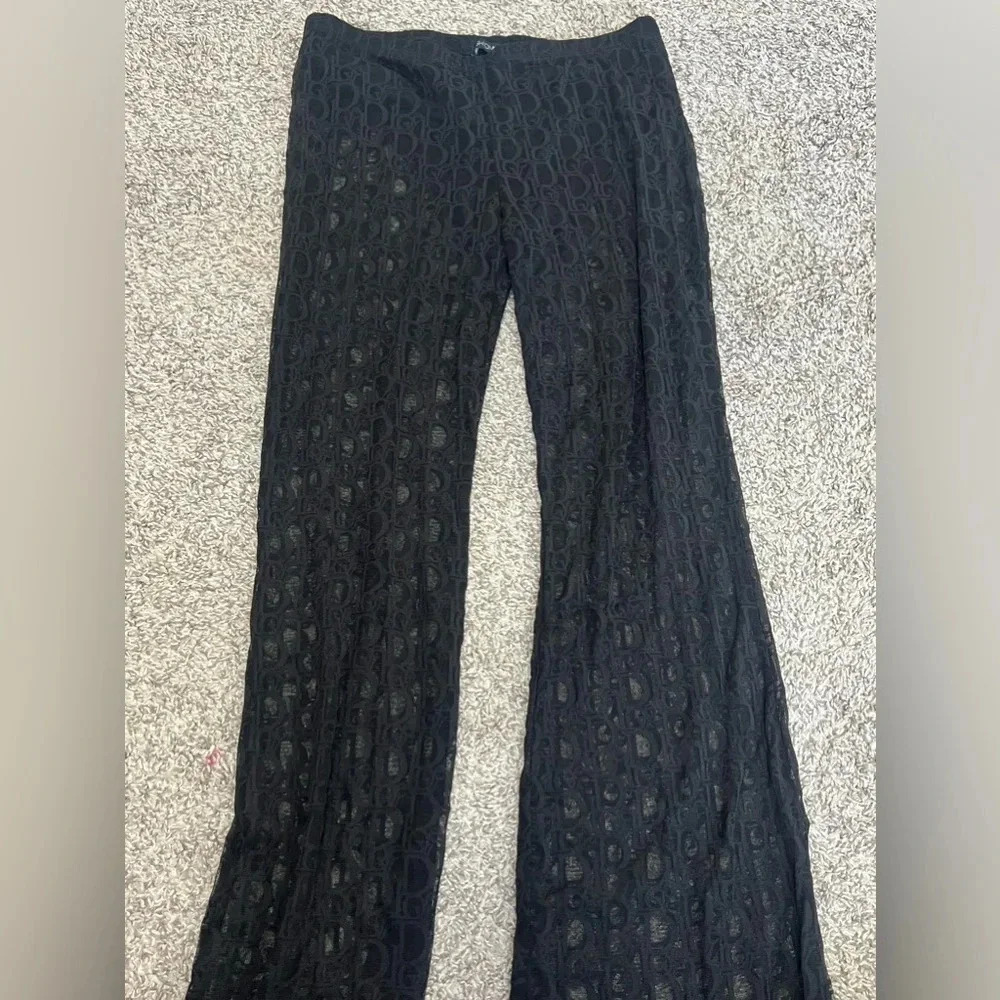 Crochet Black Pants